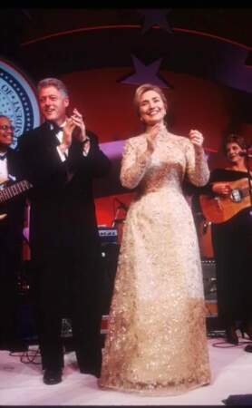 1997: Hillary Clinton en Oscar de la Renta 