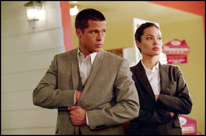 Brad Pitt dans Mr and Mrs Smith (2005)