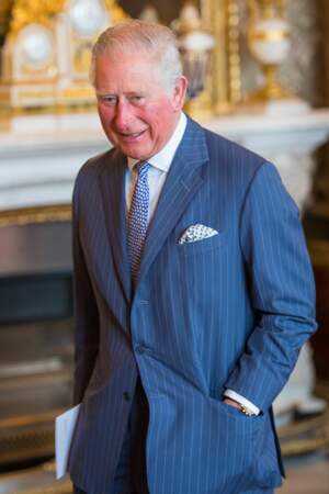 Le prince Charles pour ses 50 ans d'investiture en tant que prince de Galles, ce mardi 5 mars
