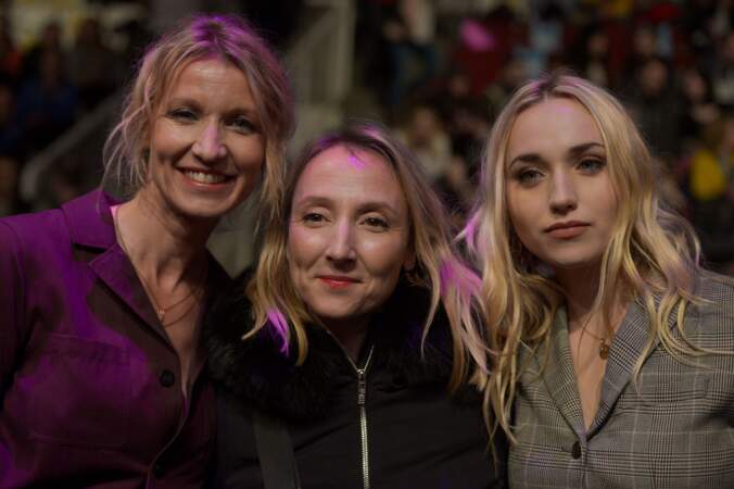 Alexandra Lamy, Audrey Lamy, Chloe Jouannet au festival du film de l'Alpe d'Huez