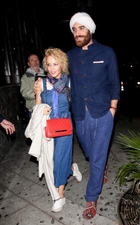 Kylie Minogue et son fiancé Joshua Sasse