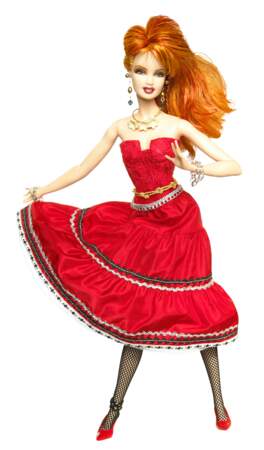Cyndi Lauper en poupée Barbie