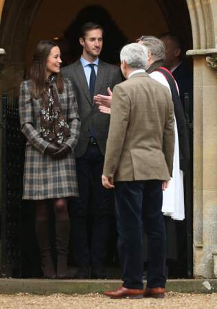 Pippa Middleton et son fiancé James Matthew