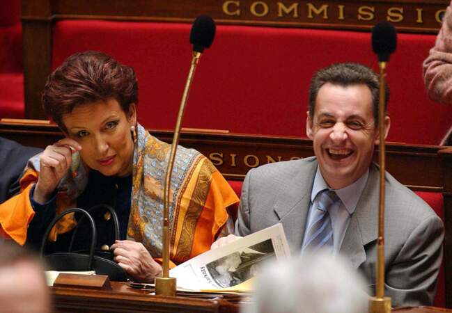 Nicolas Sarkozy et Roselyne Bachelot