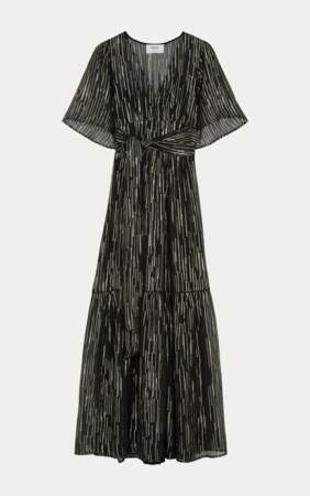 Robe noire et fils brillants, 440 €, ba&sh.