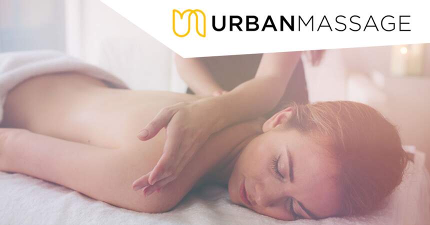 Urban Massage, permet d'un simple clic de booker son massage at home pour retrouver calme et bien-être 