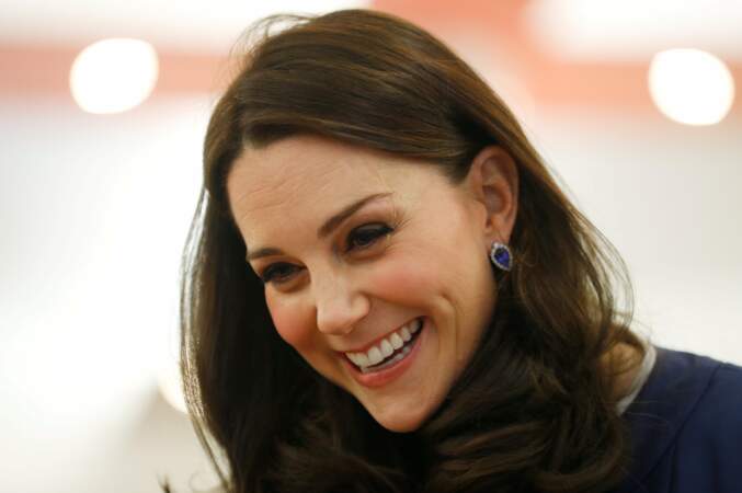Kate Middleton était visiblement ravie de cette visite... 