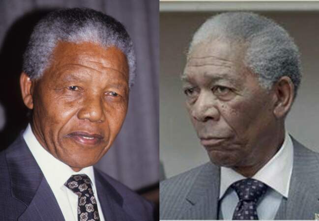 Mrogan Freeman interprète nelson Mandela
