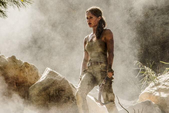 Alicia Vikander, Lara Croft version 2018 dans le film "Tomb Raider"