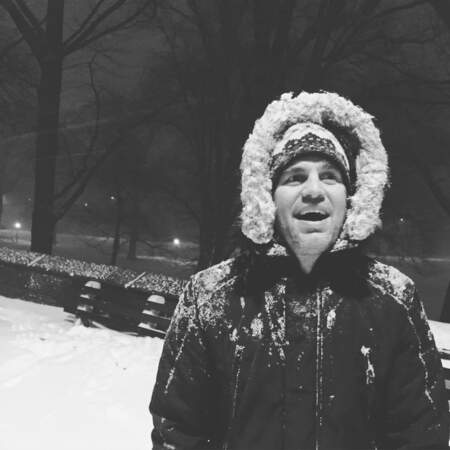 Mark Ruffalo en plein blizzard
