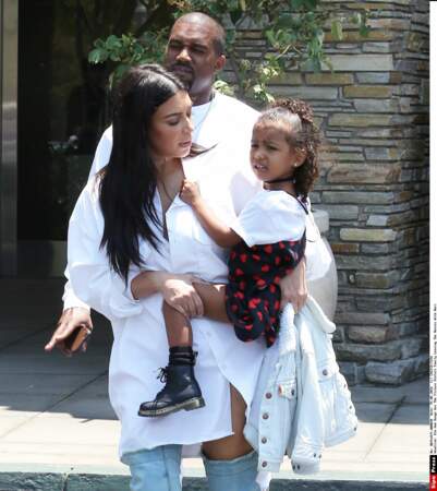 Kim Kardashian et sa fille North West, 3 ans