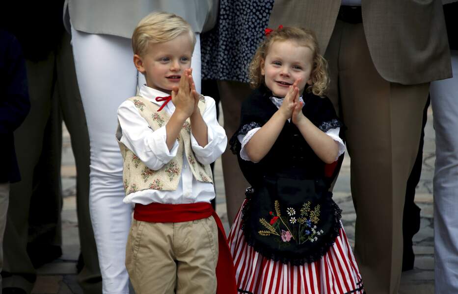 Le prince Jacques de Monaco et la princesse Gabriella de Monaco sont apparus très complices.