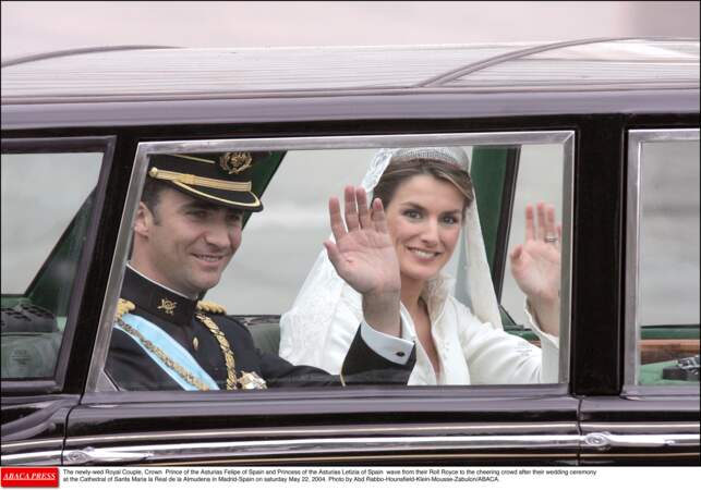 Mariage de Letizia et Felipe d'Espagne