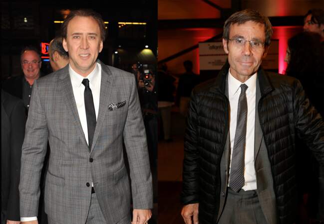 Nicolas Cage et David Pujadas sont nés en 1964 et ont 52 ans
