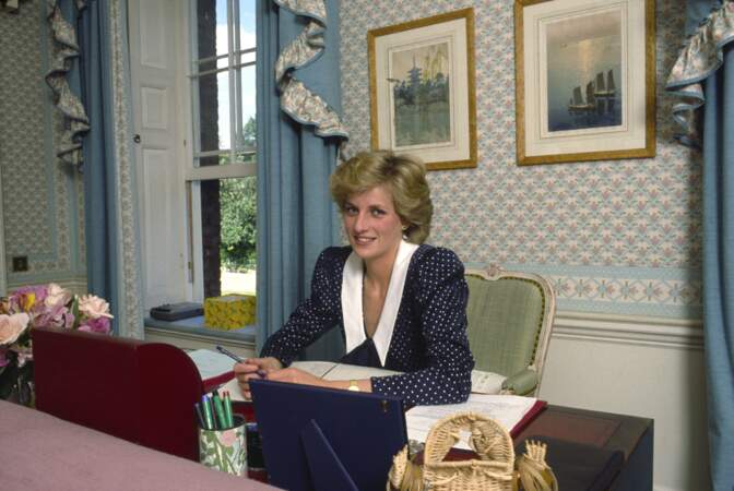 Diana y résidera principalement jusqu'à sa mort, en 1997