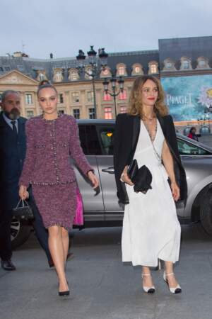 Lily-Rose Depp et Vanessa Paradis sublimes en Chanel