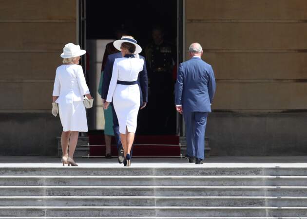 Melania Trump n'a pas exécuté de révérence face à la reine, ce 3 juin 2019