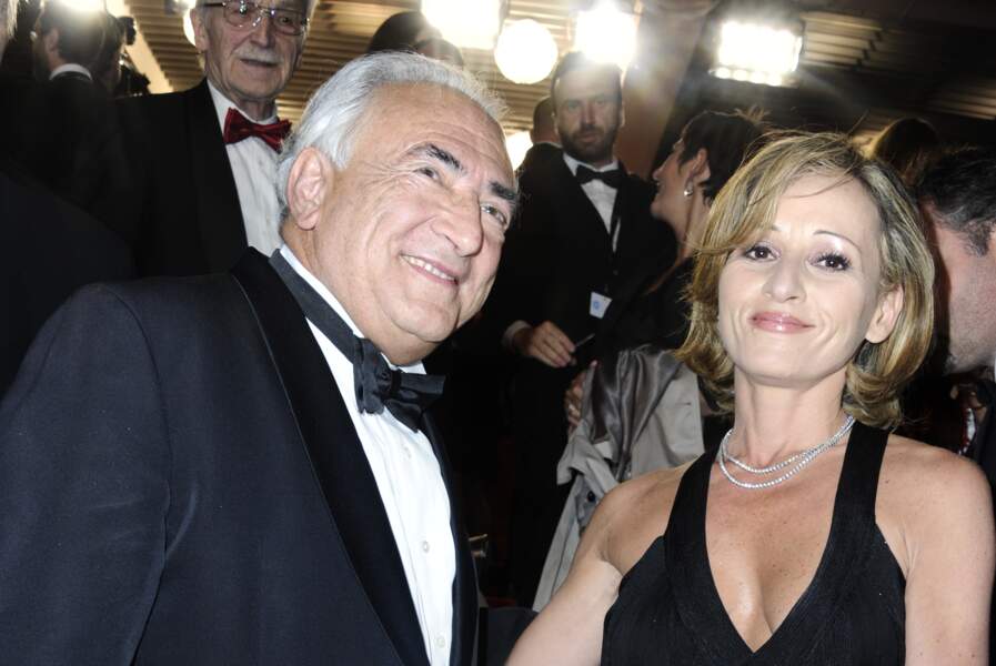 Dominique Strauss Kahn et Myriam L'Aouffir confirment leur relation sur le tapis rouge de Cannes en 2013