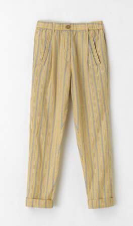 Pantalon rayé en coton, Laurence Bras - 169€ 