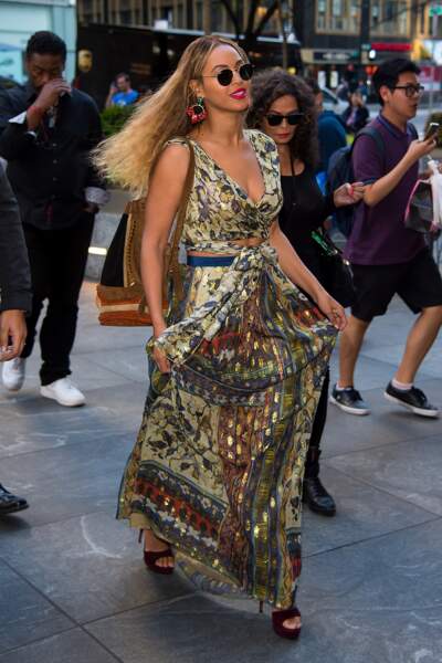 Beyoncé dans les rues de New York 