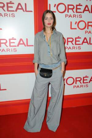 Marie-Ange Casta à Paris Fashion Week - L'Oreal Red Obsession Party