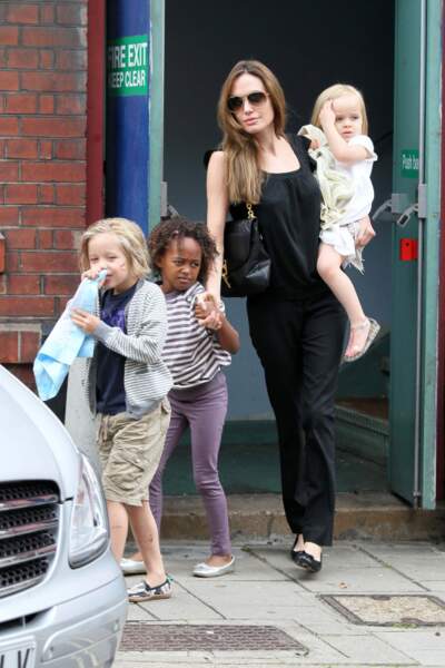 Angelina Jolie, maman au top!