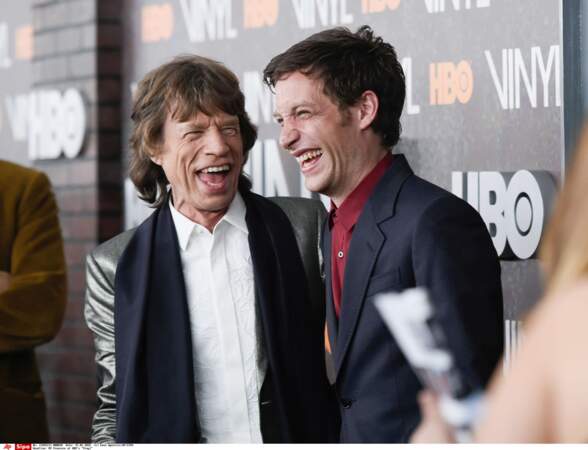 Mick Jagger et James Jagger