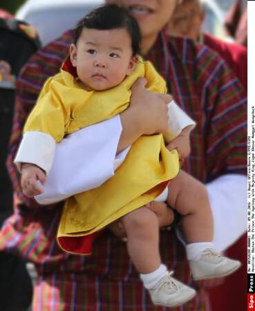 Portrait du prince héritier du Bhoutan, le 9 août 2016 