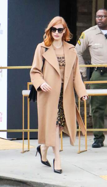 Jessica Chastain, à Los Angeles, le 5 janvier 2019