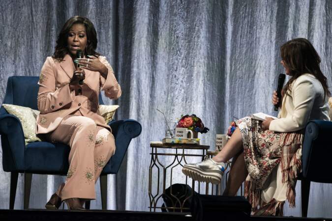 Michelle Obama était à Copenhague le 9 avril pour promouvoir son autobiographie Devenir.