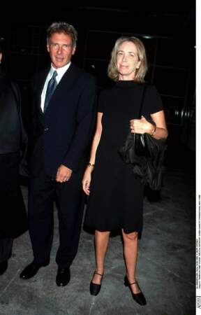 Harrison Ford et sa deuxième épouse, Melissa Mathison. Ils ont divorcé en 2001 contre 54 millions d'euros. 