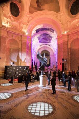 La soirée organisée par Chanel, se déroulait au Petit Palais