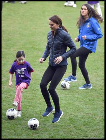 Kate Middleton ravie de jouer en équipe