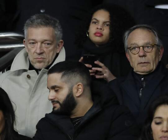 Grand fan de football, Vincent Cassel ne pouvait rater le match PSG / OM, le 17 mars 2019