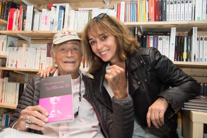 Venantino Venantini avec Anna Véronique EL BAZE, auteur du roman "LA Fille au 22"