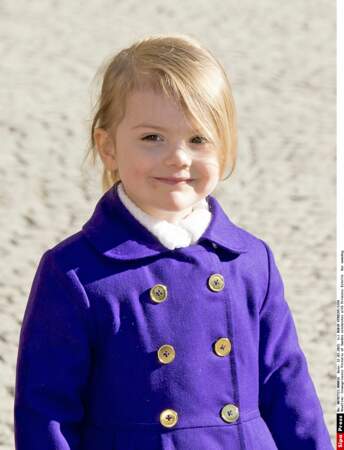 En février, la petite princesse Estelle de Suède a fêté ses trois ans