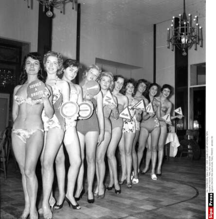 Dans les années 50 les Miss portaient le bikini