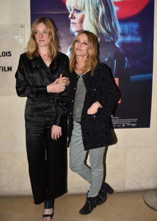 Kate Moran et Vanessa Paradis lors de l'Avant-première du film "Un couteau dans le coeur"