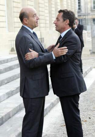 Nicolas Sarkozy et Alain Juppé