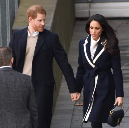 Le prince Harry et sa fiancée Meghan Markle effectuent leur première visite royale à Birmingham le 8 mars 2018