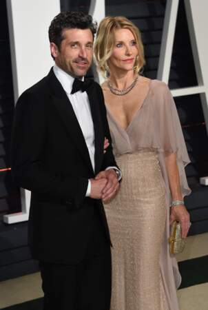 Jillian et Patrick Dempsey à la cérémonie des Oscars en 2017