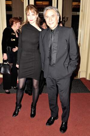 Richard Berry et sa compagne Pascale Louange au gala d'Enfance Majuscule en 2013