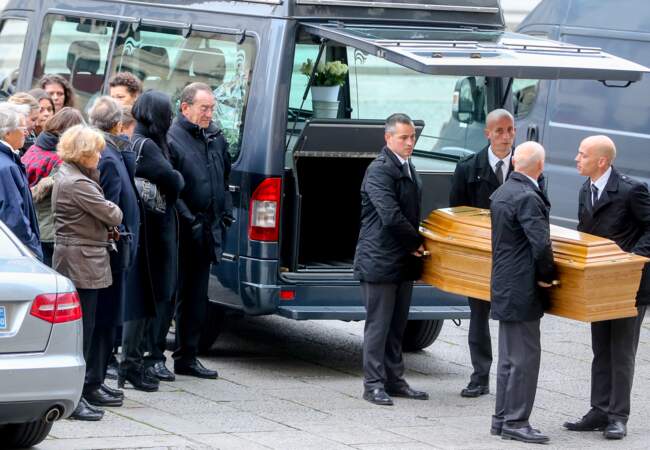 Obsèques de Françoise Pernaut, mère de Jean-Pierre Pernaut, ce mercredi 19 octobre à Amiens.