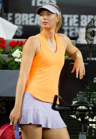 La reine Maria Sharapova.