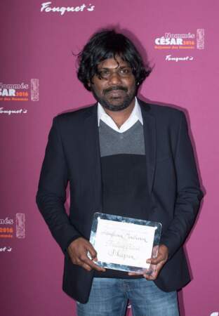 Antonythasan Jesuthasan, nommé dans la catégorie meilleur acteur pour Dheepan