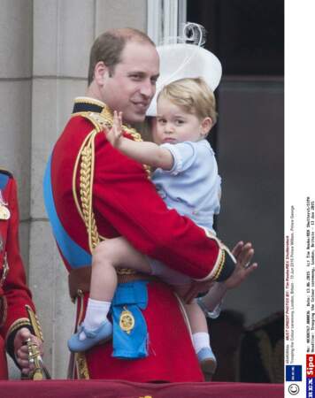Prince George, juste avant ses 2 ans (juin 2015, à Londres)