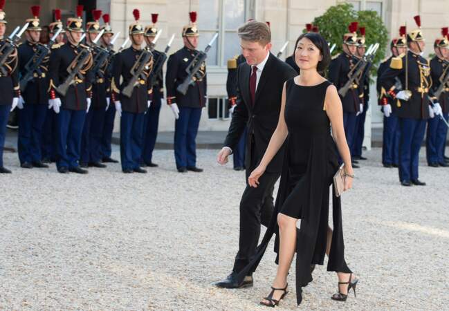 La ministre de la Culture Fleur Pellerin et son époux Laurent Olléon
