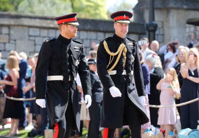 Les princes William et Harry à Windsor