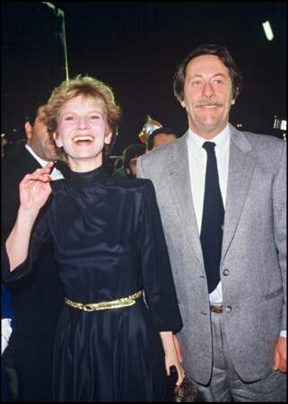 Jean Rochefort et Nicolas Garcia en 1985