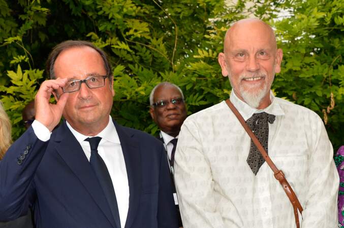 Rencontres de présidents entre François Hollande et John Malkovich